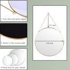 Luxe Glass Mirror — 9.8" - View 4