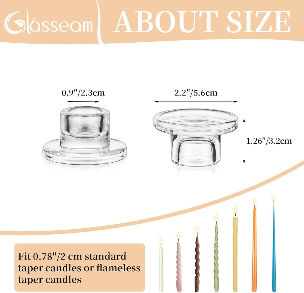 Modern Orange Candle - View 5