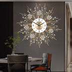 Round Luxe Gold Wall Art — 20" - View 7