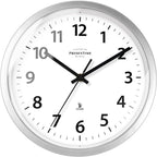 Mid-Century Gold Wall Clock — 10" — 10 inch