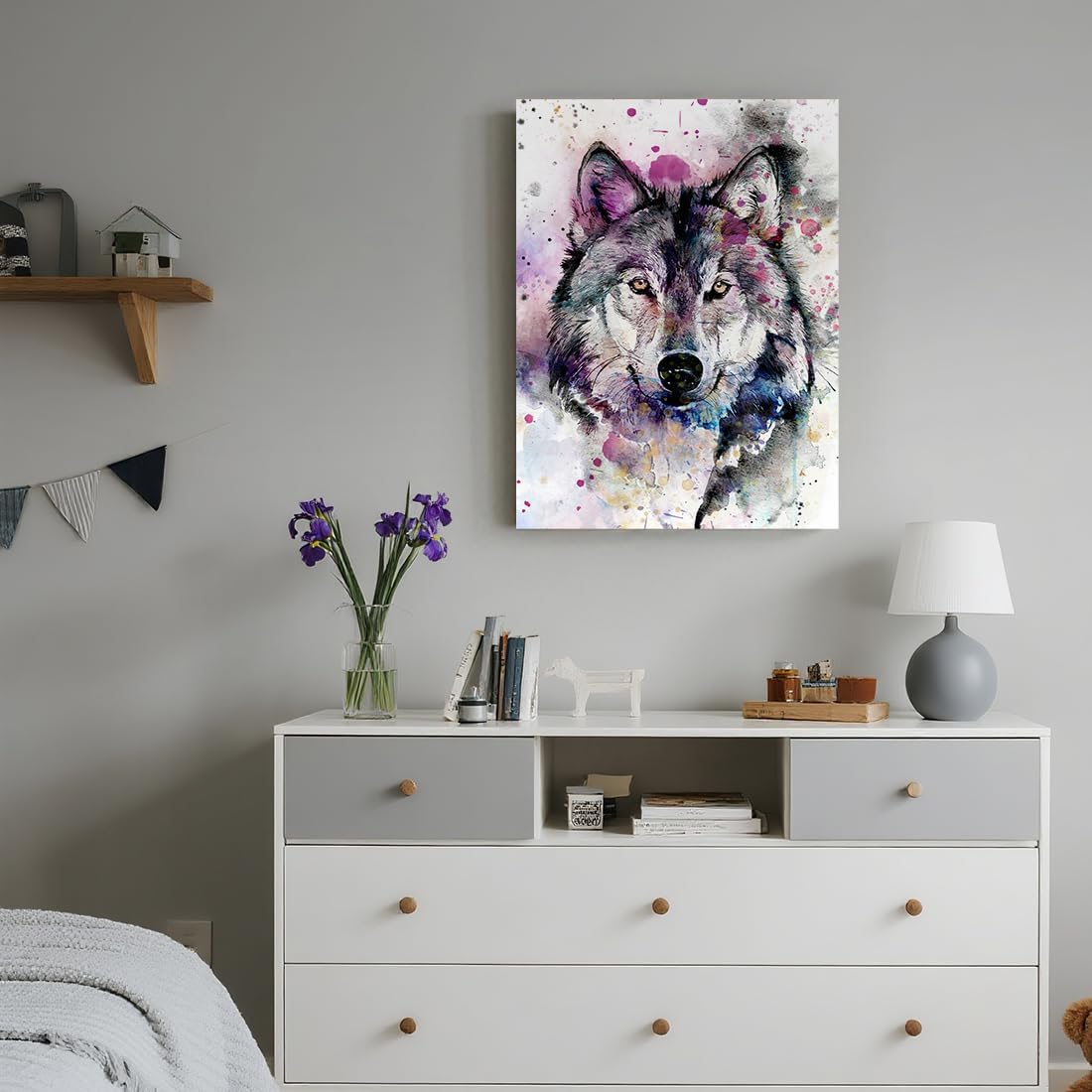 Modern Metal Wall Decor — 12" - View 5