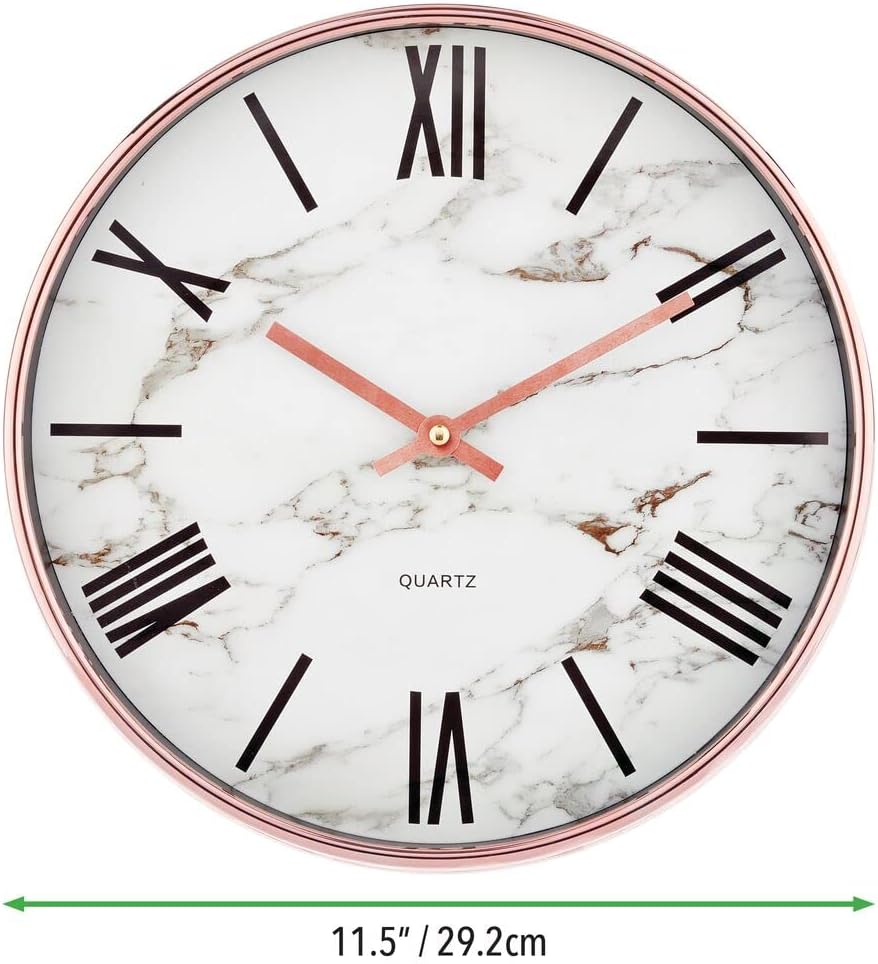 Luxe Glass Wall Clock — 5" - View 5