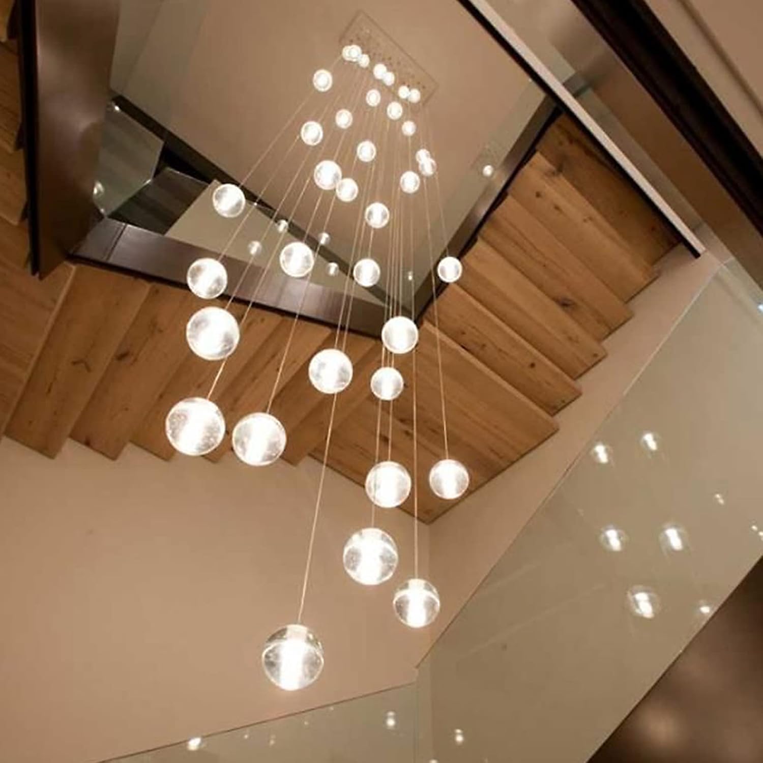 Luxe Metal Chandelier — 7" — Rectangular