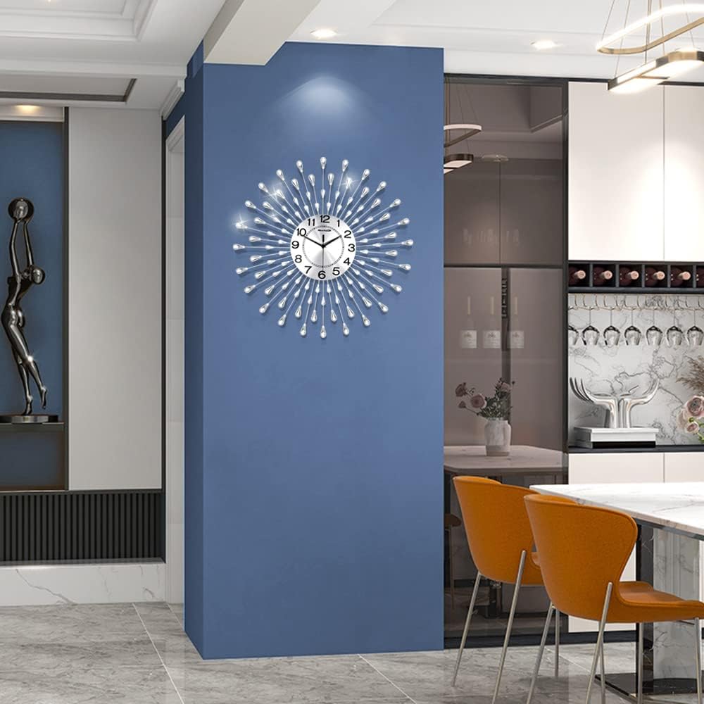Battery Operated Modern Wall Clock — 24" - View 3