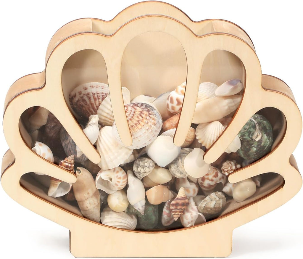 Wood Storage Basket — 7" - View 7