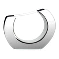 Round Modern Glass Mirror — 9.25"