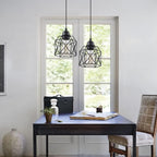 Farmhouse Metal Chandelier - View 7