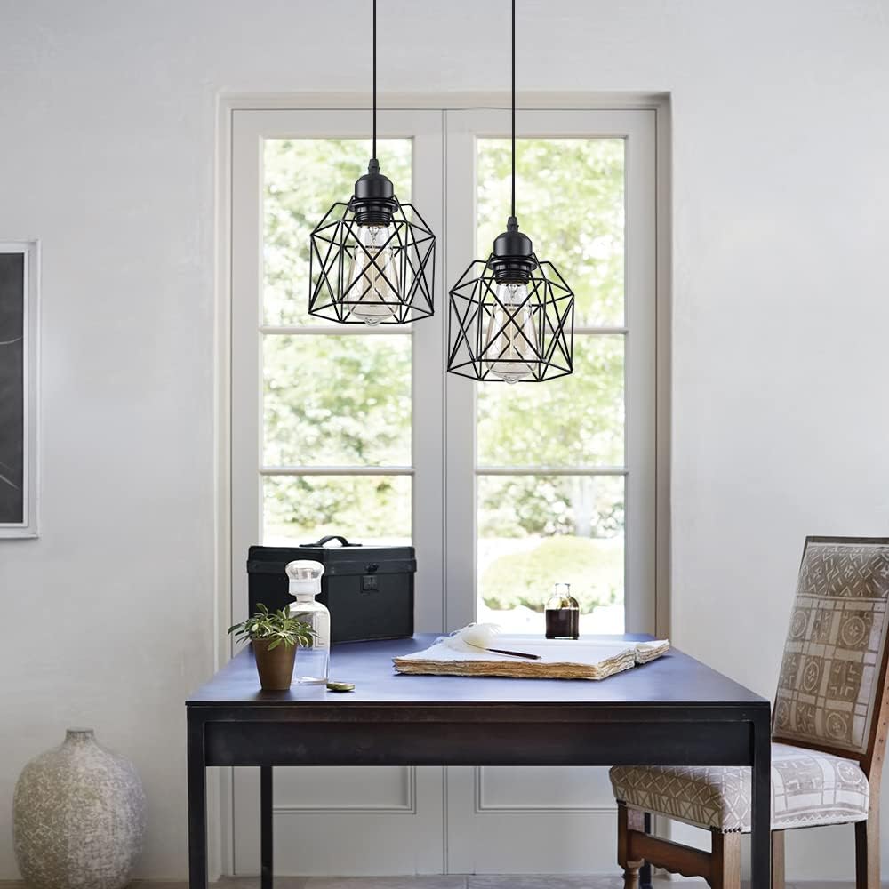 Farmhouse Metal Chandelier - View 7
