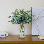 Farmhouse Glass Artificial Plant — 14" - View 6