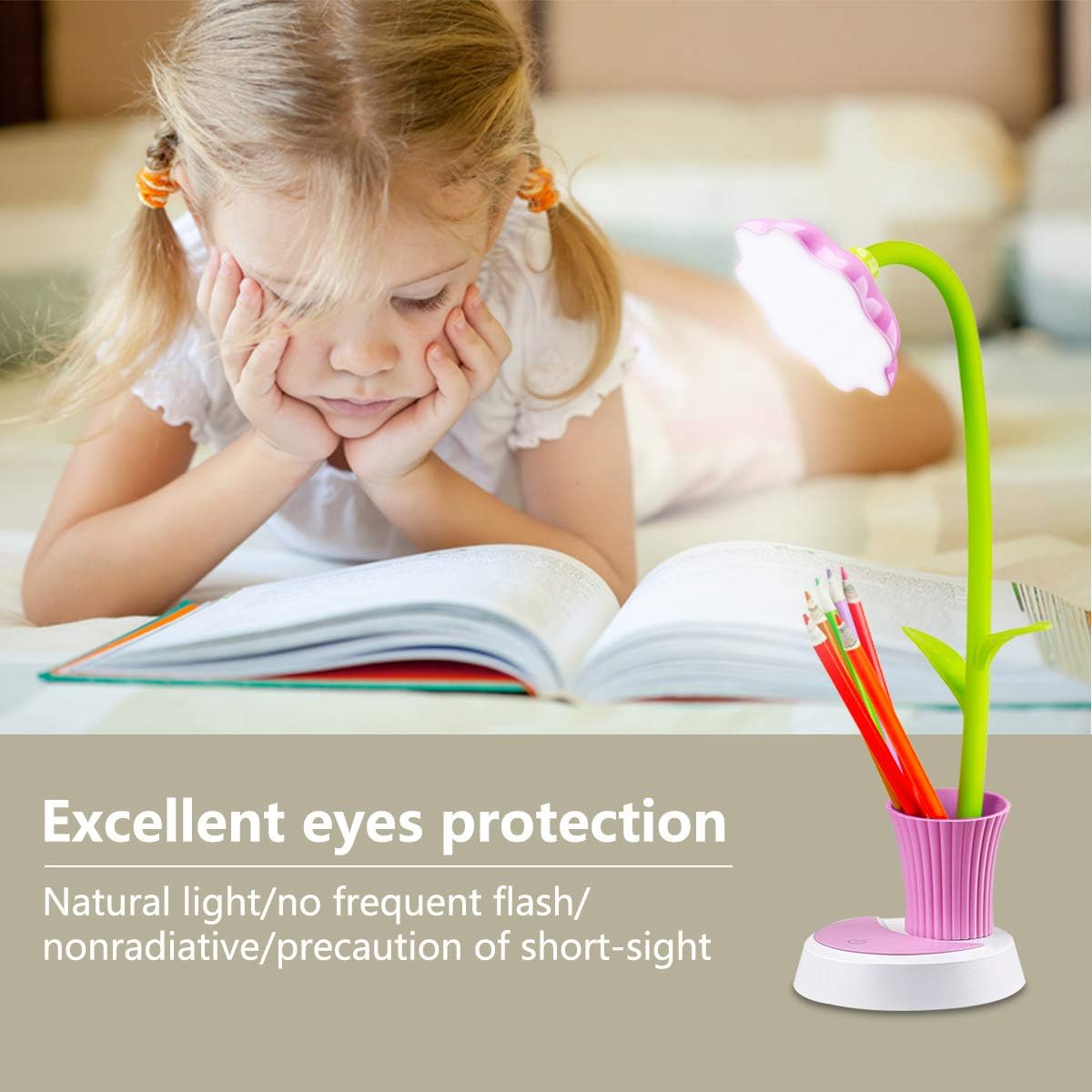 Adjustable Metal Desk Lamp - View 4
