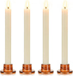 Modern Orange Candle — Amber