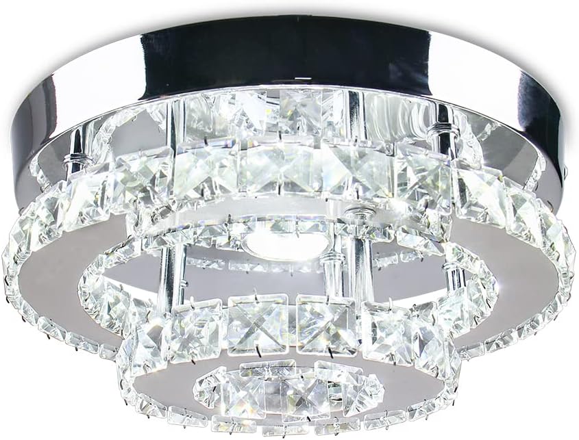 Luxe Gold Chandelier — Cool White