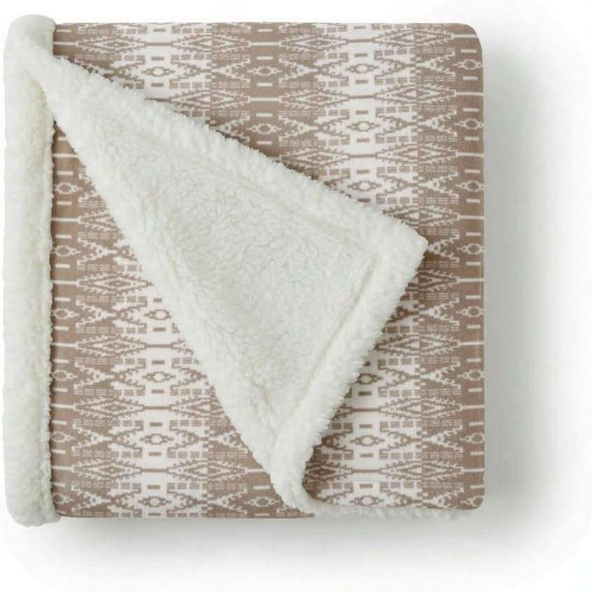 Beige Throw Pillow — 50" — 50" x 60"