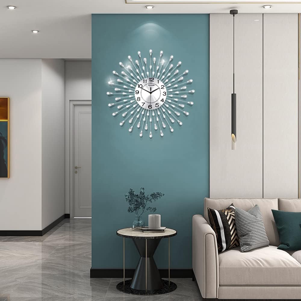 Battery Operated Modern Wall Clock — 24" - View 2