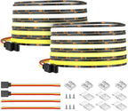Dimmable Metal LED Strip Light — 2X16 — DC12V IP30