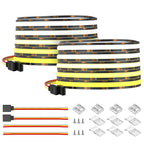 Dimmable Metal LED Strip Light — 2X16