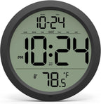 Battery-Operated Farmhouse Wall Clock — 8" - View 9