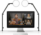 Dimmable Metal Desk Lamp — Black - Pack of 2
