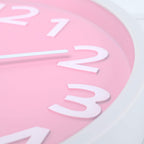 Battery Operated Blue Wall Clock — 12" - View 8