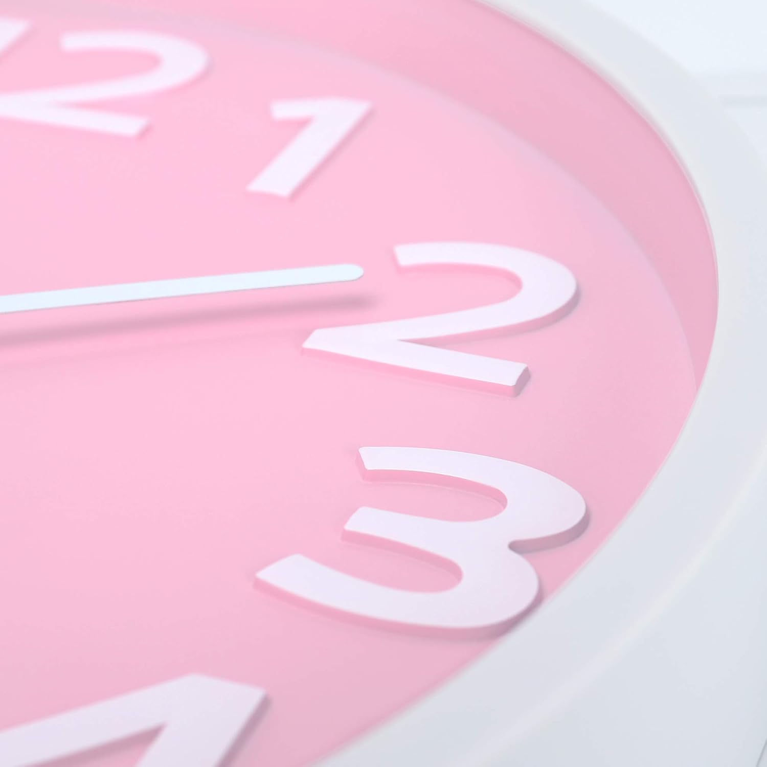 Battery Operated Blue Wall Clock — 12" - View 8