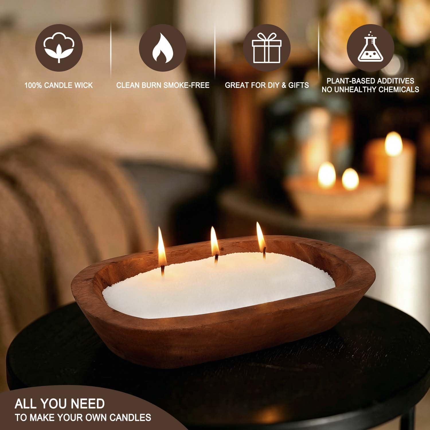 White Candle - View 5