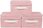 Pink Storage Bin — Set of 1 — Small (Pack of 3)