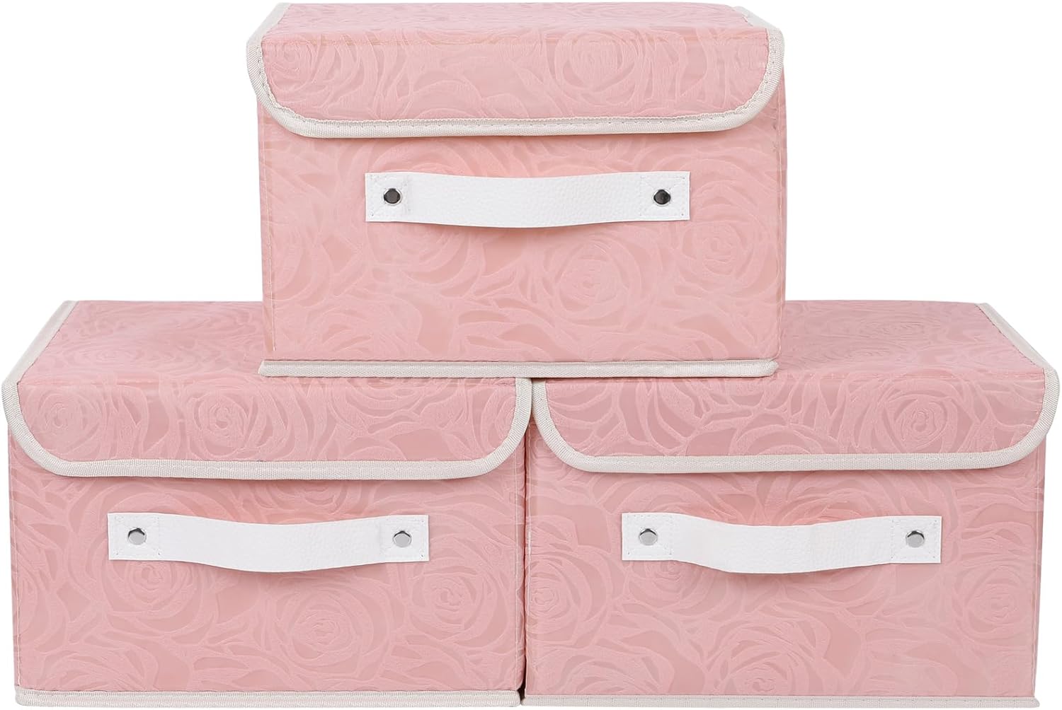 Pink Storage Bin — Set of 1 — Small (Pack of 3)