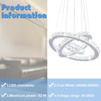 Adjustable Luxe Metal Chandelier - View 4