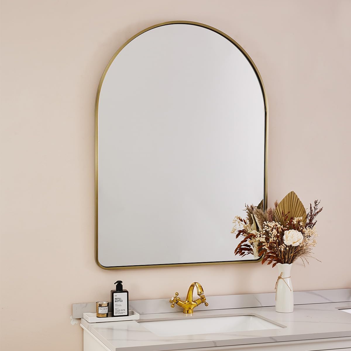 Luxe Gold Mirror — 26"