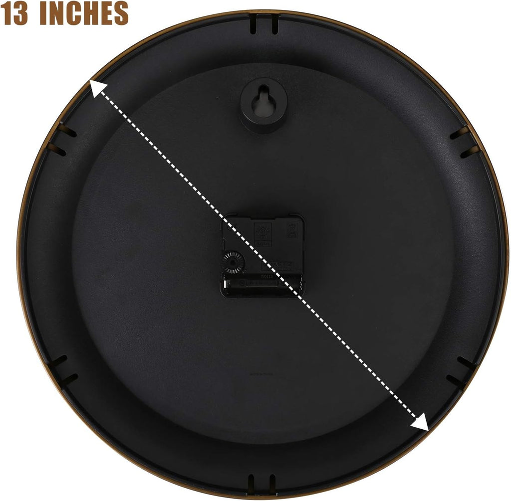 Battery Operated Mid-Century Black Wall Art — 13" - View 6