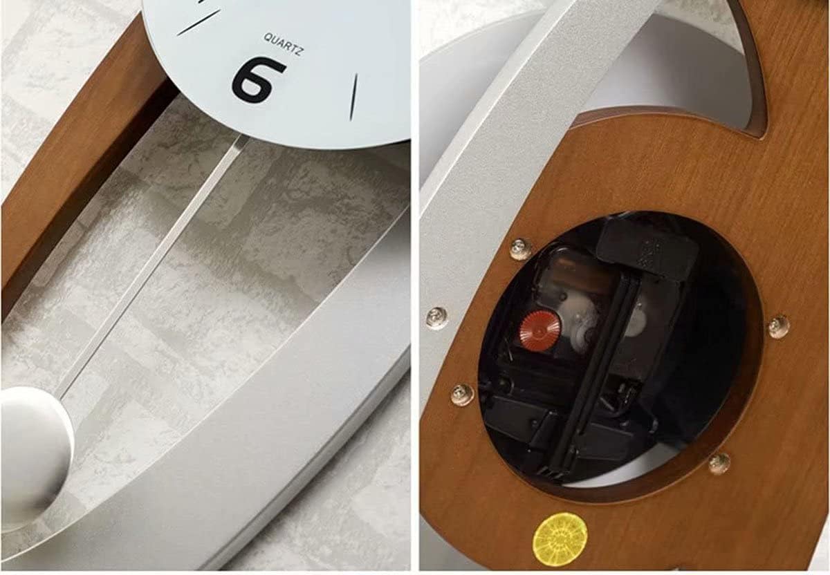 Modern Wood Wall Clock - View 4