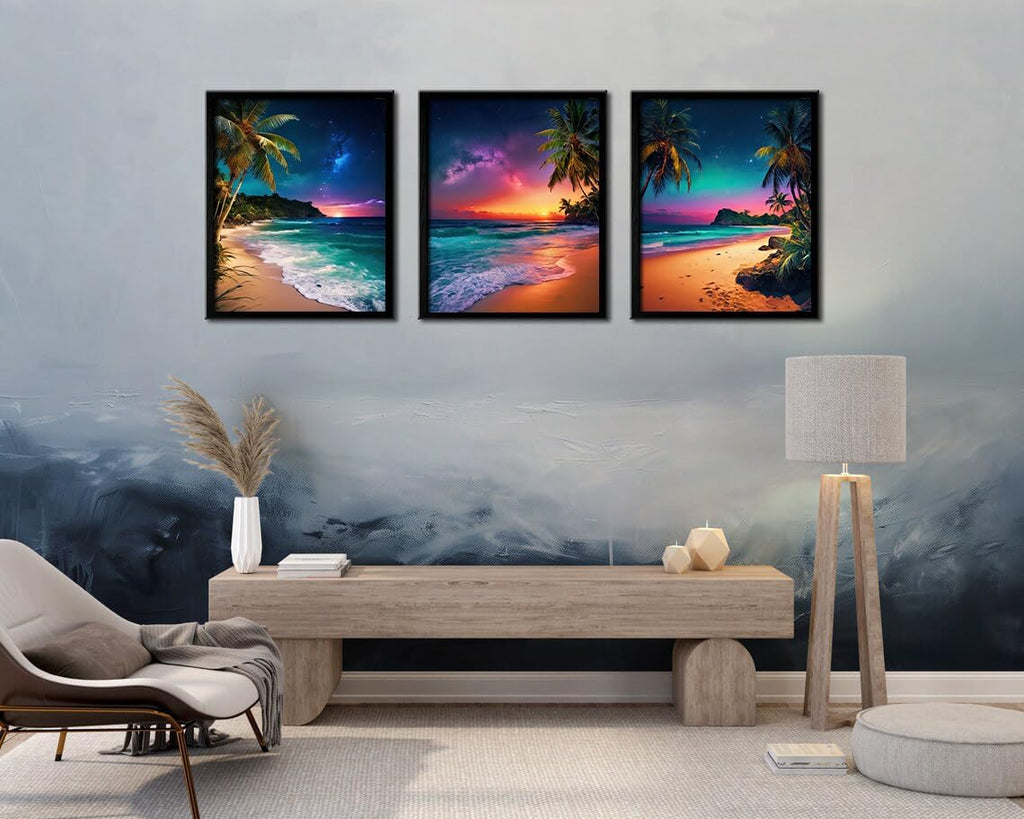 Black Framed Wall Art — 16" - View 5