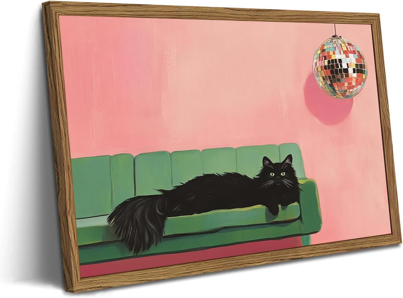 Framed Black Wall Decor — 16" — 24"L x 16"W
