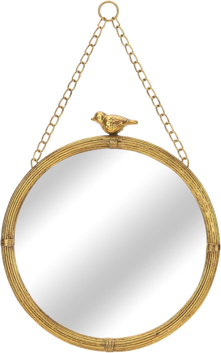 Framed Farmhouse Black Mirror — 12.6" — 17.9"L x 11.2"W