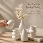 Scandinavian Ceramic Vase — Set of 12 - View 4