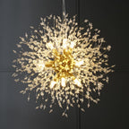Luxe Gold Chandelier — 9-Light