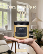 Soy Wax Beige Scented Candle - View 4
