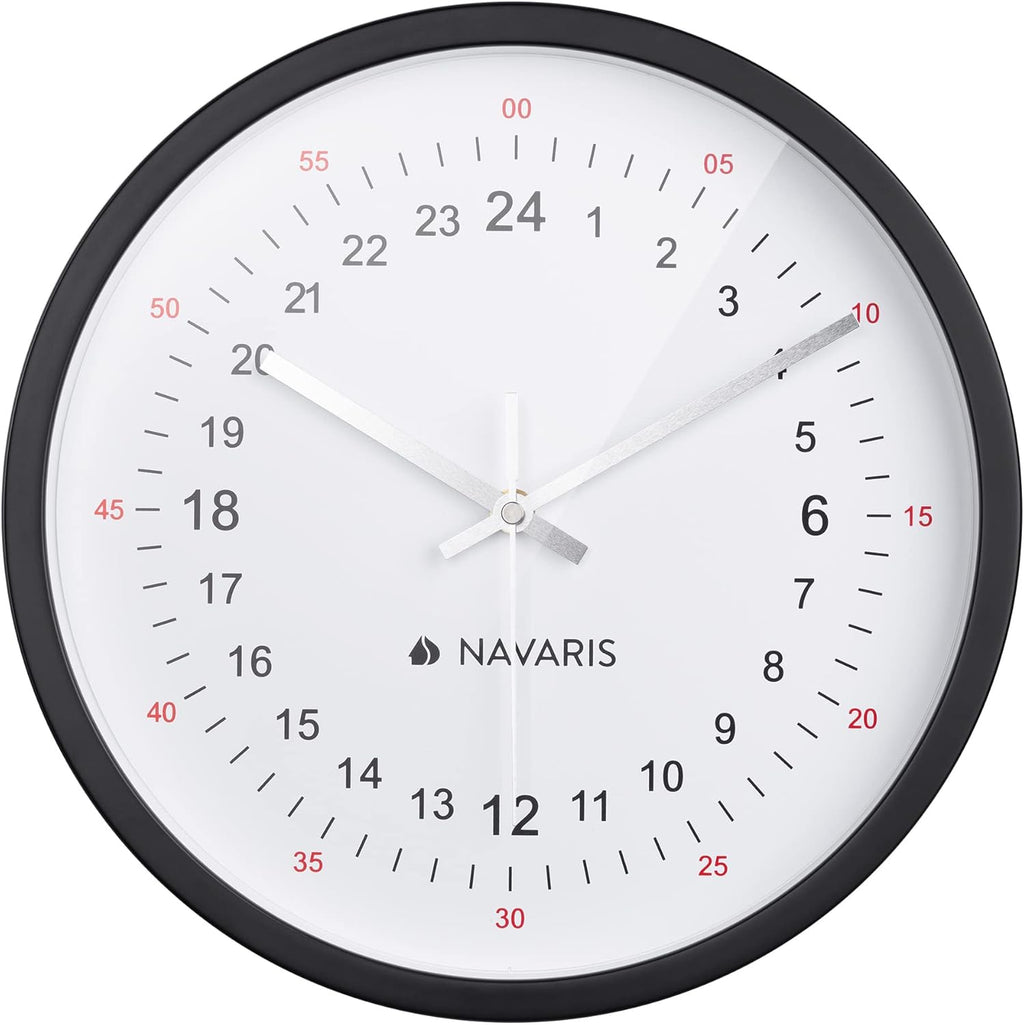 Battery Operated Wall Clock — 11.8" - View 7