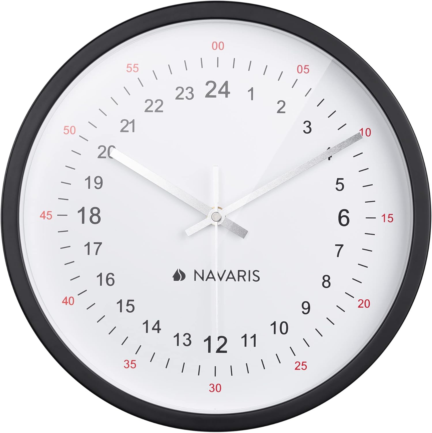 Battery Operated Wall Clock — 11.8" - View 7
