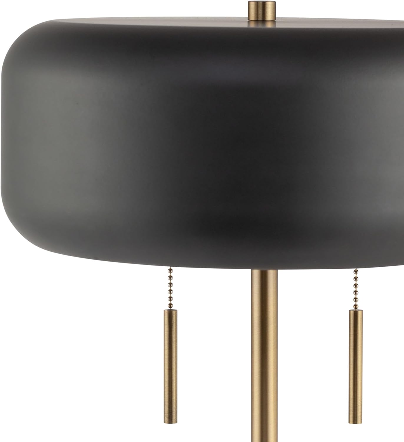 Modern Gold Table Lamp — 2-Light - View 5