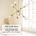 Adjustable Farmhouse Black Chandelier - View 3