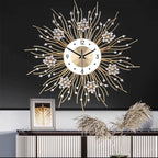 Round Luxe Gold Wall Art — 20" - View 5