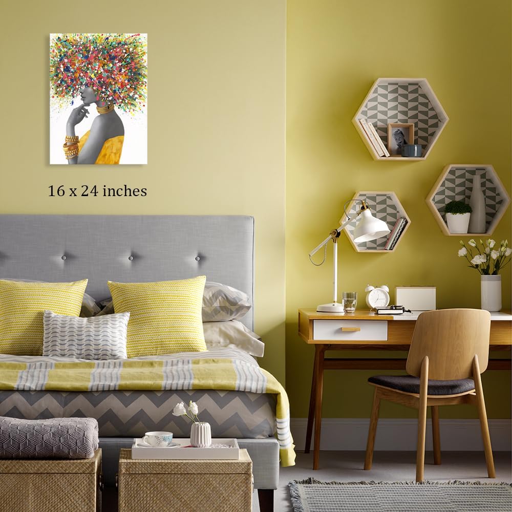 Framed Gold Canvas Wall Art — 16" - View 4