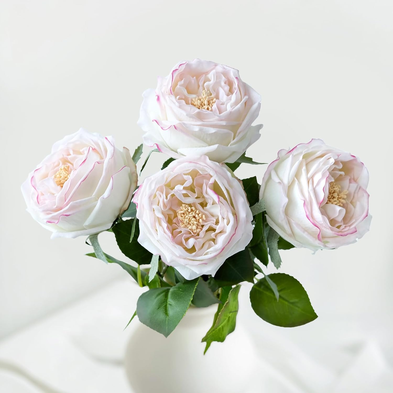 Gold Artificial Flowers — 3.5" — Flesh Pink