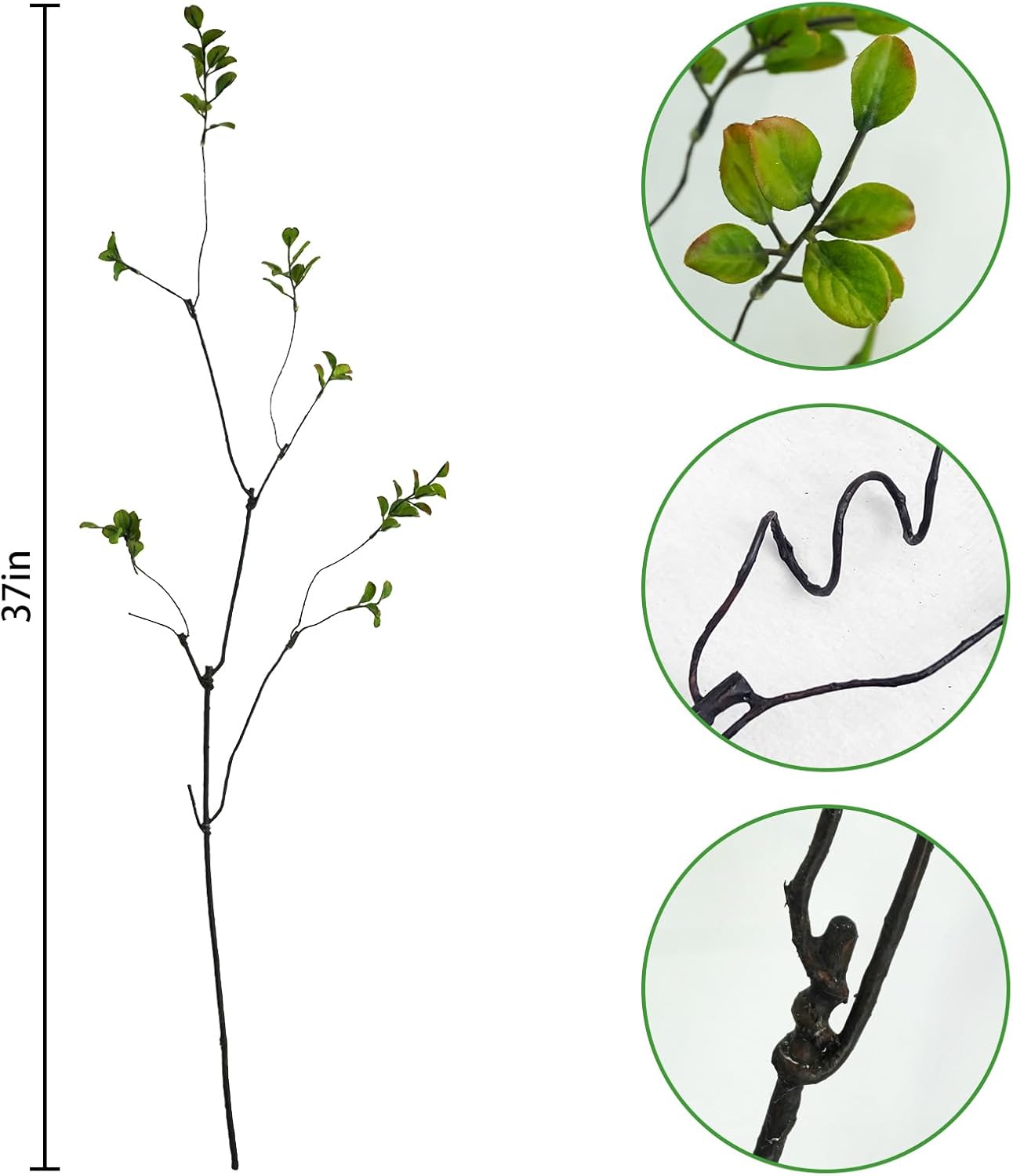 Green Artificial Plant — 37" - View 5