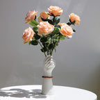 Modern Ceramic Flower Vase — 9" - View 2