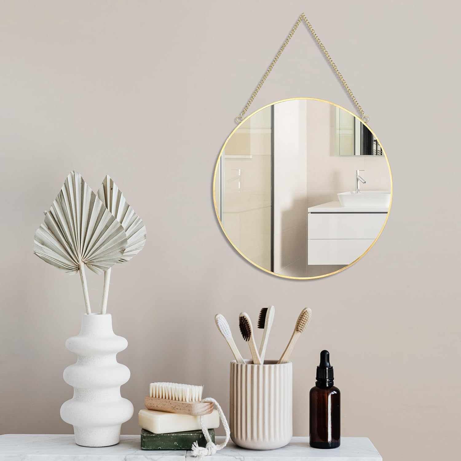 Luxe Glass Mirror — 9.8" - View 6