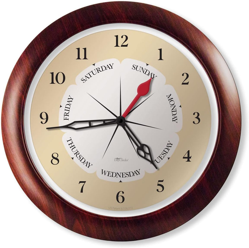 Black Wall Clock - View 4