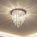Luxe Metal Chandelier — 10.4"