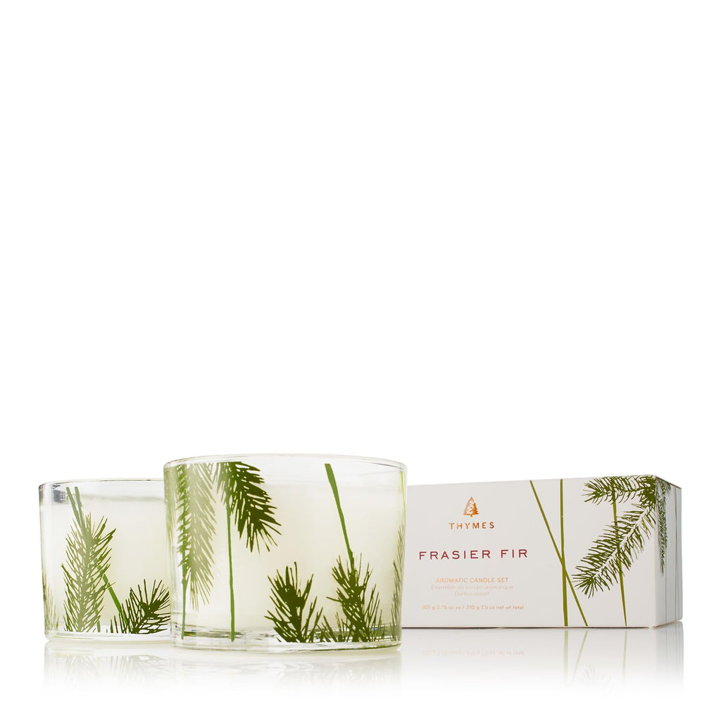 Luxe Wood Scented Candle — Set of 2